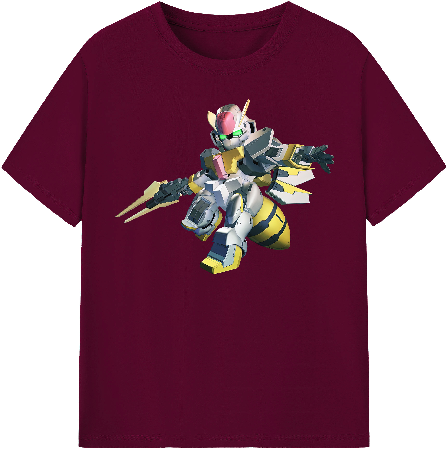 （画像用） 機動戦士ガンダム Mobile Suit Gundam レディースカジュアルプリントTシャツ（綿100％）